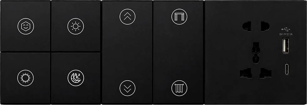 8 Button + Socket